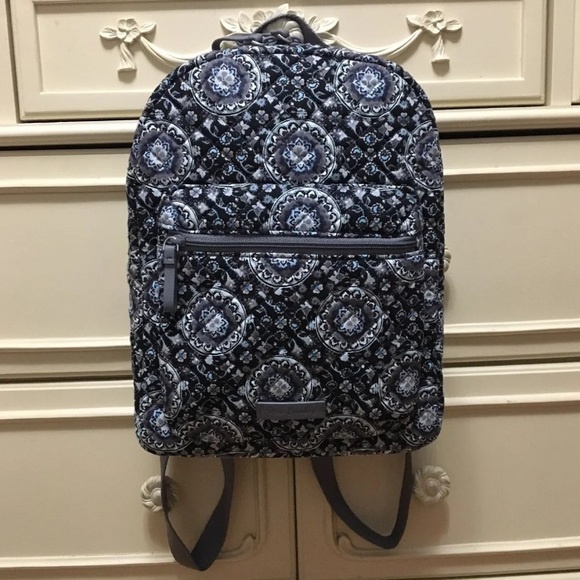 charcoal medallion vera bradley backpack